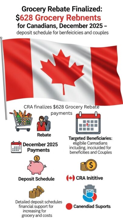 CRA finalizes $628 Grocery Rebate payments