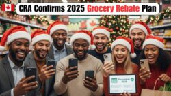 CRA sets official December 2025 grocery rebate plan for Canadian households – Direct deposit, Who Qualifies and When to Expect Funds