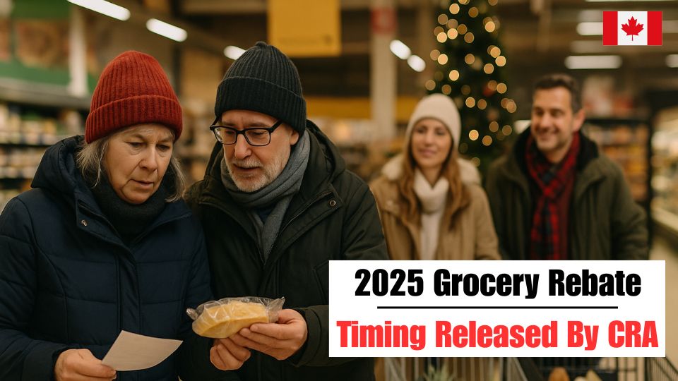Canadians Set to Receive 2025 Grocery Rebate