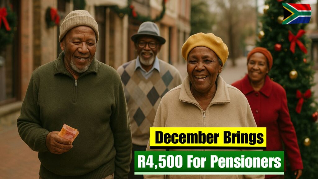 December Brings R4,500 For Pensioners