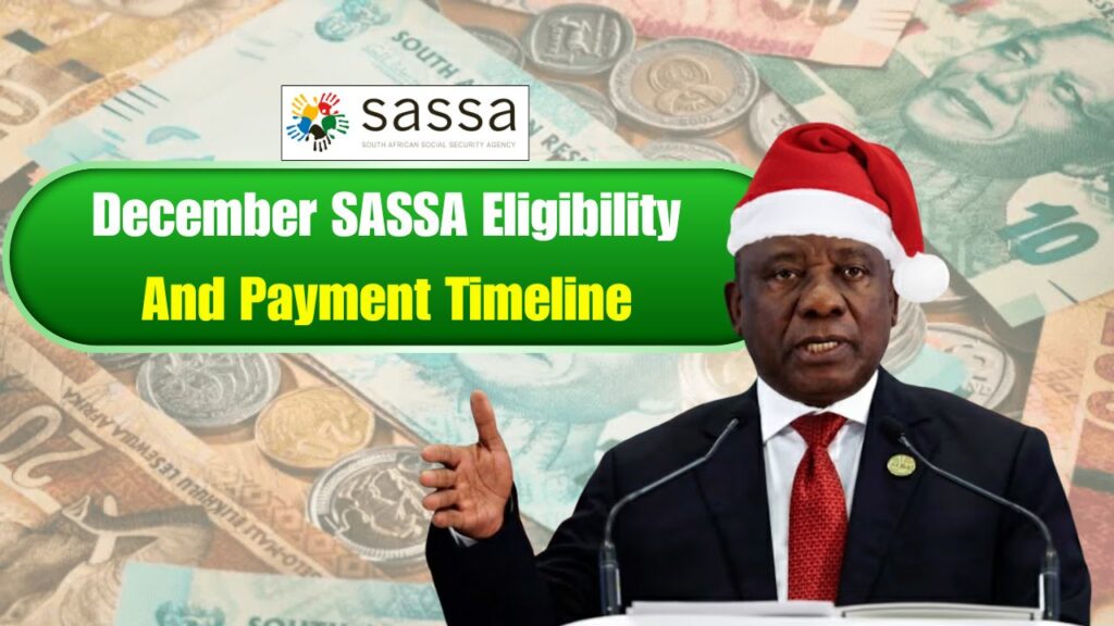 December SASSA Grant Scheme Updated: