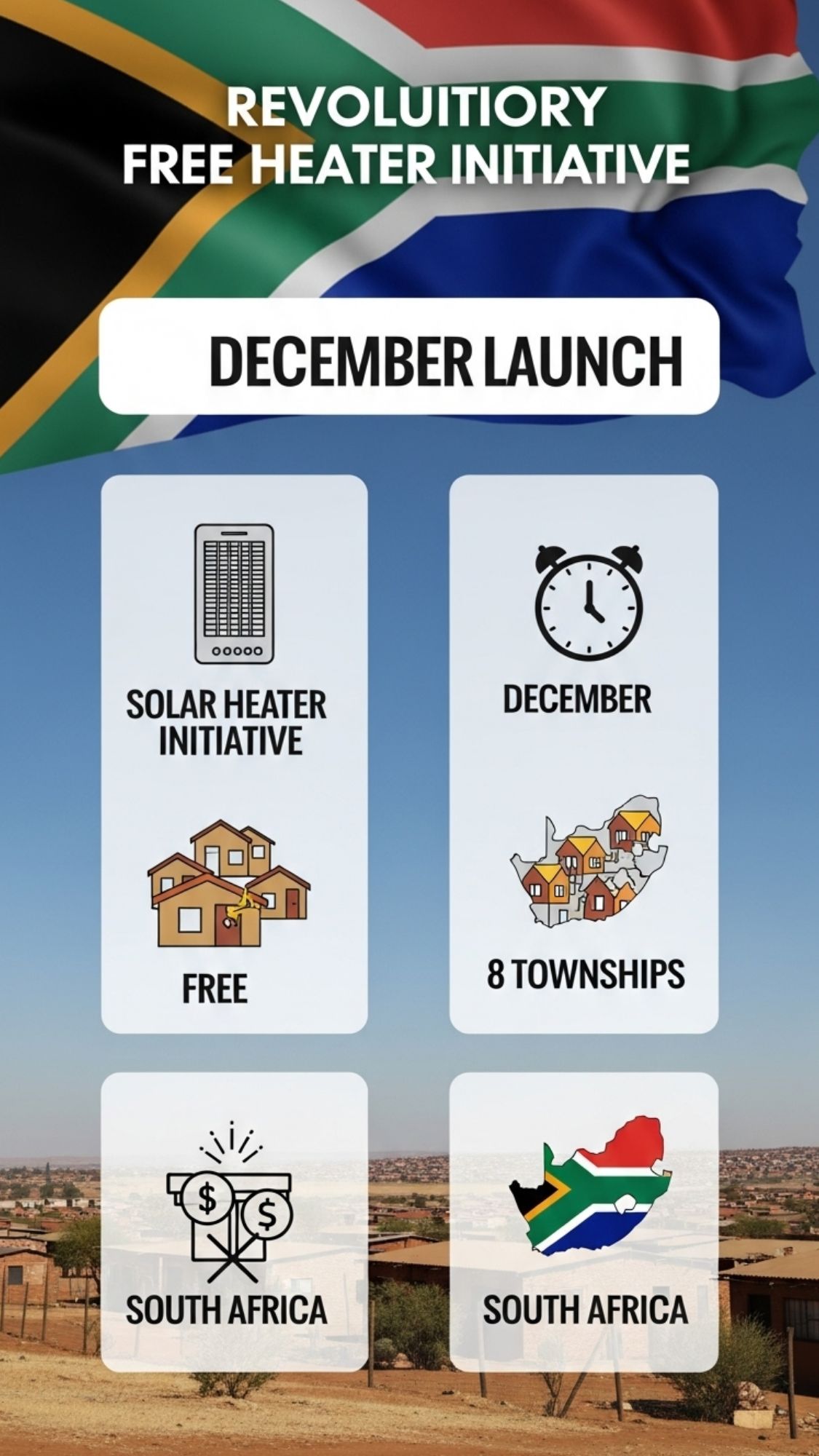 Free Solar Heater Scheme SA