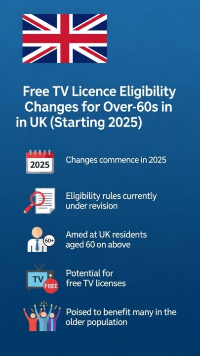 Free TV Licence Rule Change