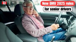 New DMV 2025 Rules for over 70 drivers across Canada eligibility triggers – Are You Prepared?