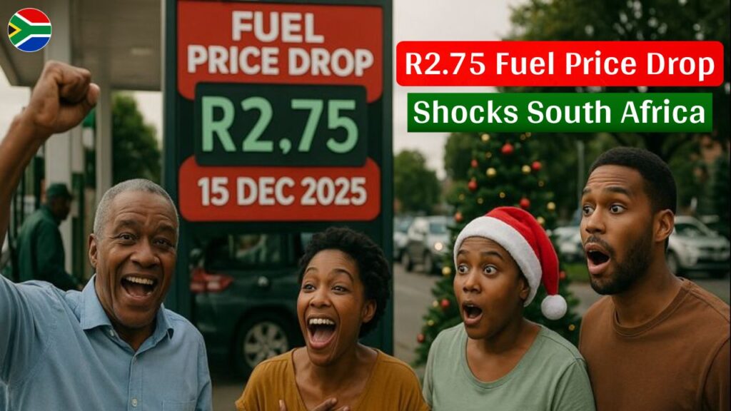 R2.75 Fuel Price Drop Shocks South Africa