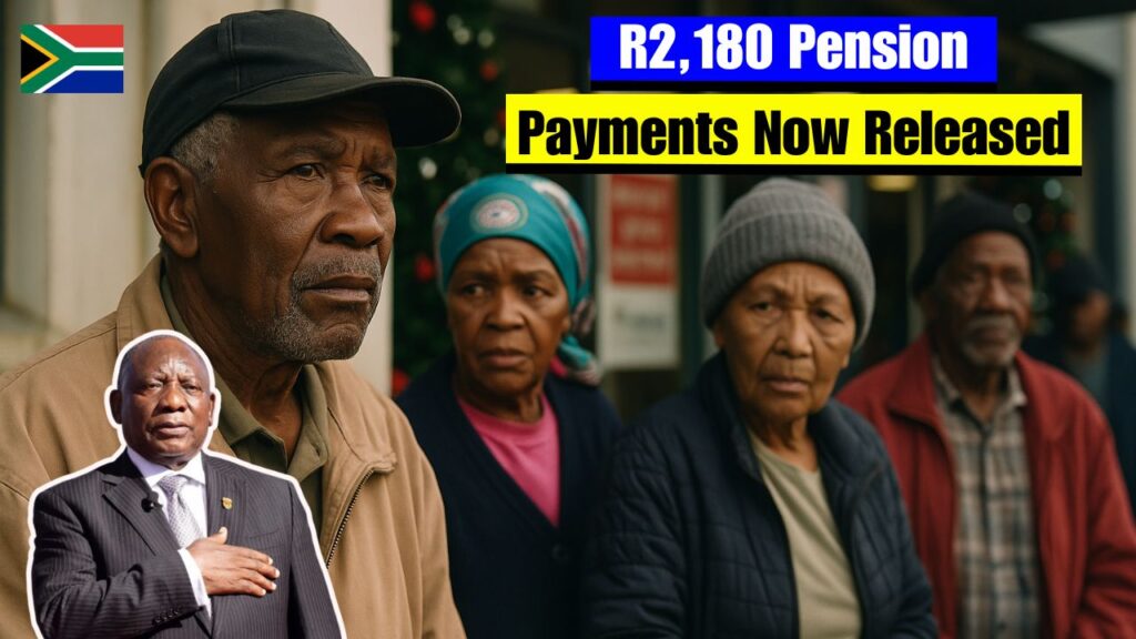 R2,180 Pensions Now Being Disbursed