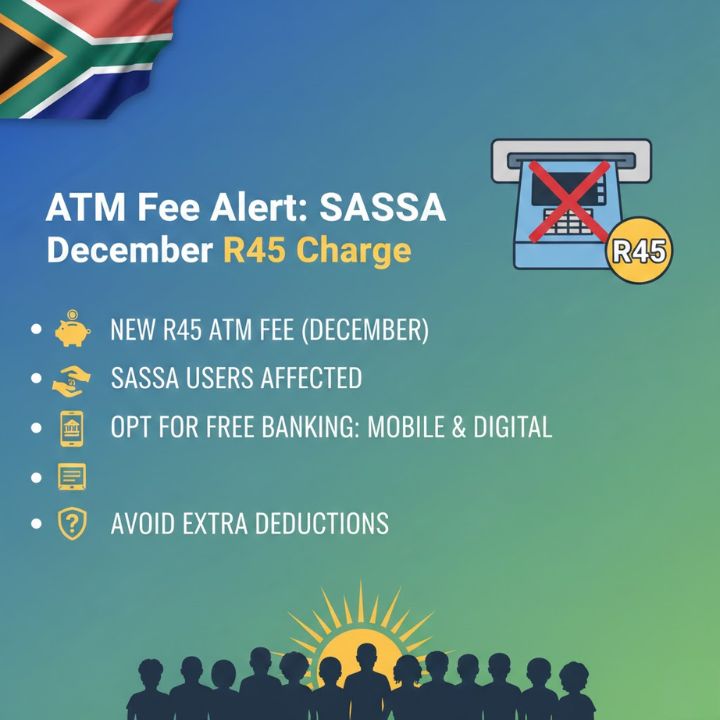 SASSA ATM Fees