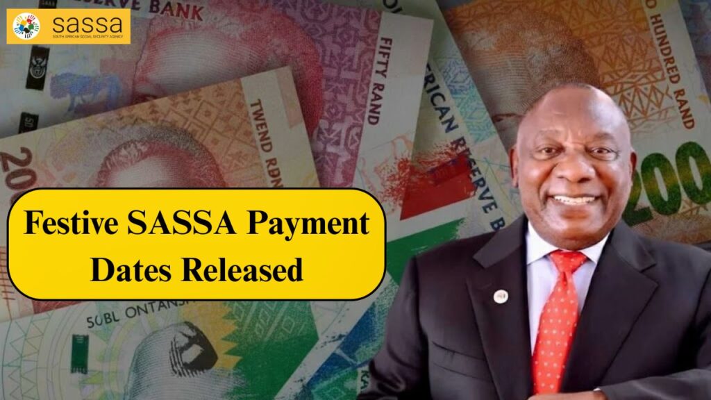SASSA Announces Festive Season Grant Dates