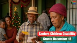 SASSA Confirms December 15 Grant Start Date — Seniors, child beneficiaries and disability recipients urged to check schedules