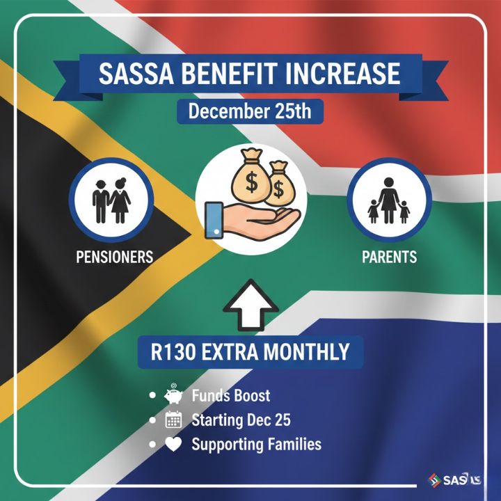 SASSA Confirms R130 Monthly Boost