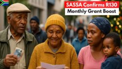 SASSA Confirms R130 Monthly Boost Starting December 25 – Pensioners and Parents to Receive Extra Funds