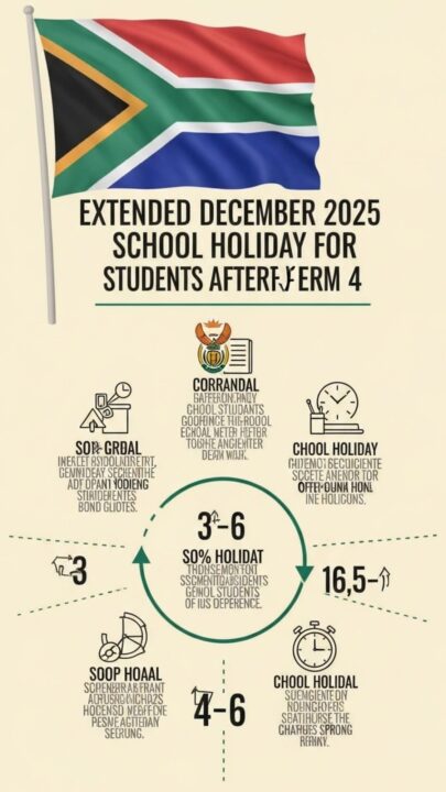 South African students get longer holiday