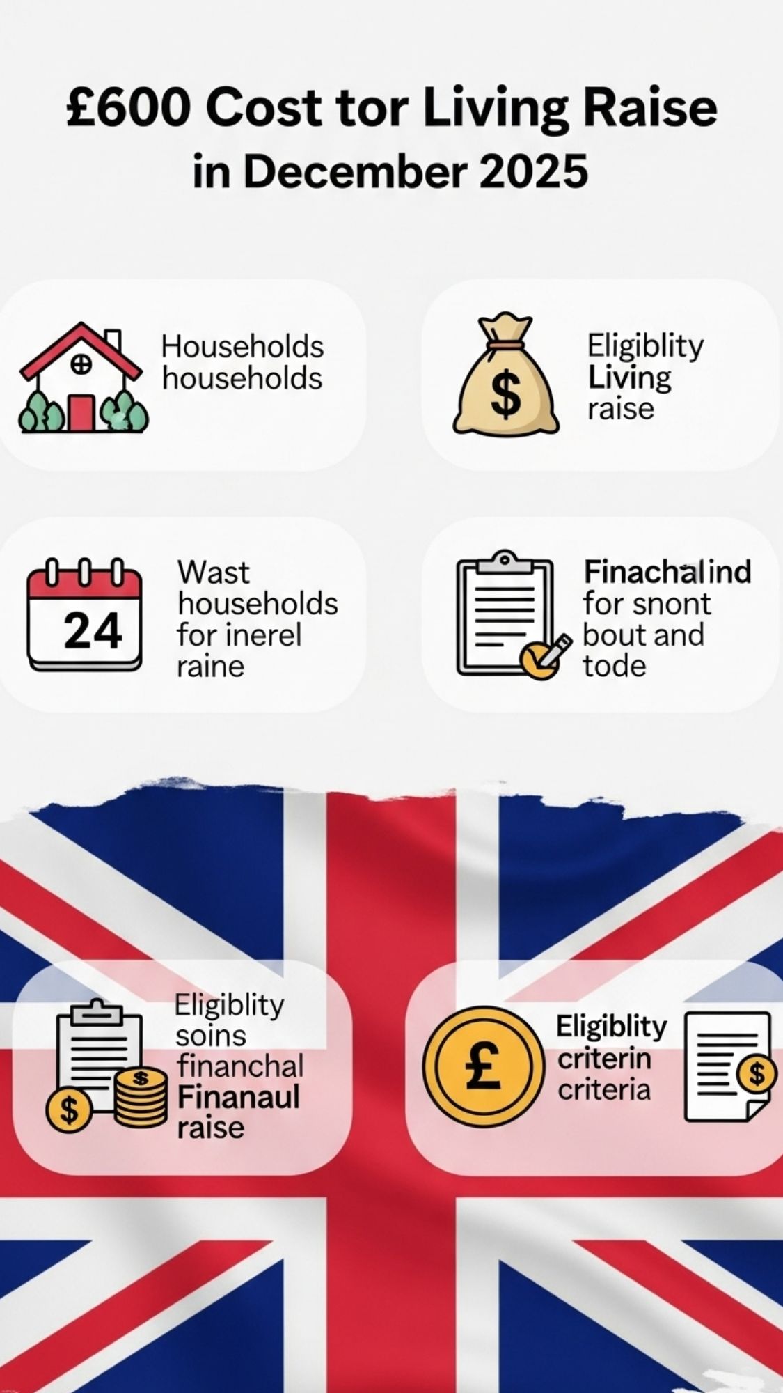 UK £600 Cost Living