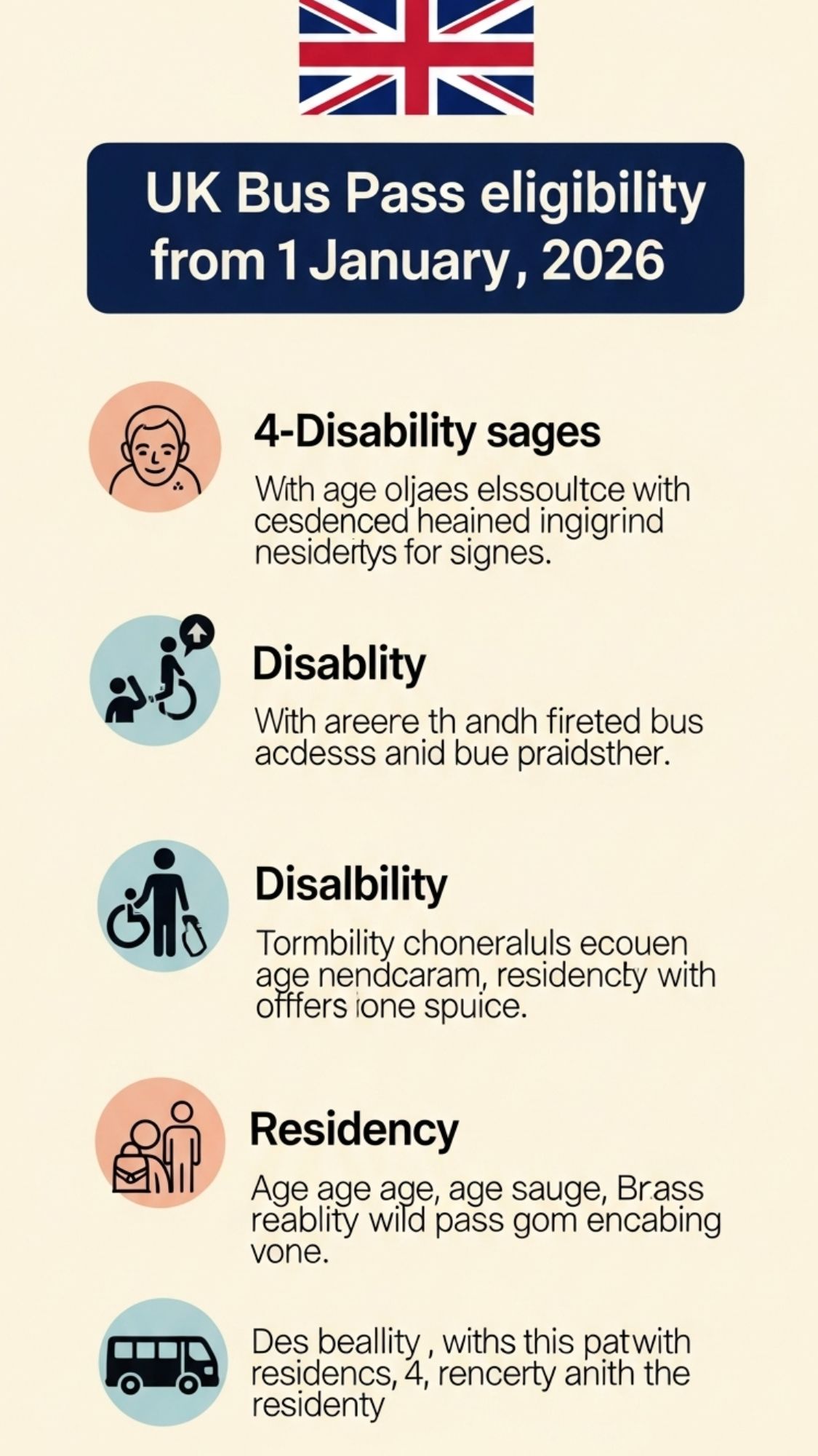 UK Bus Pass Eligibility 2025